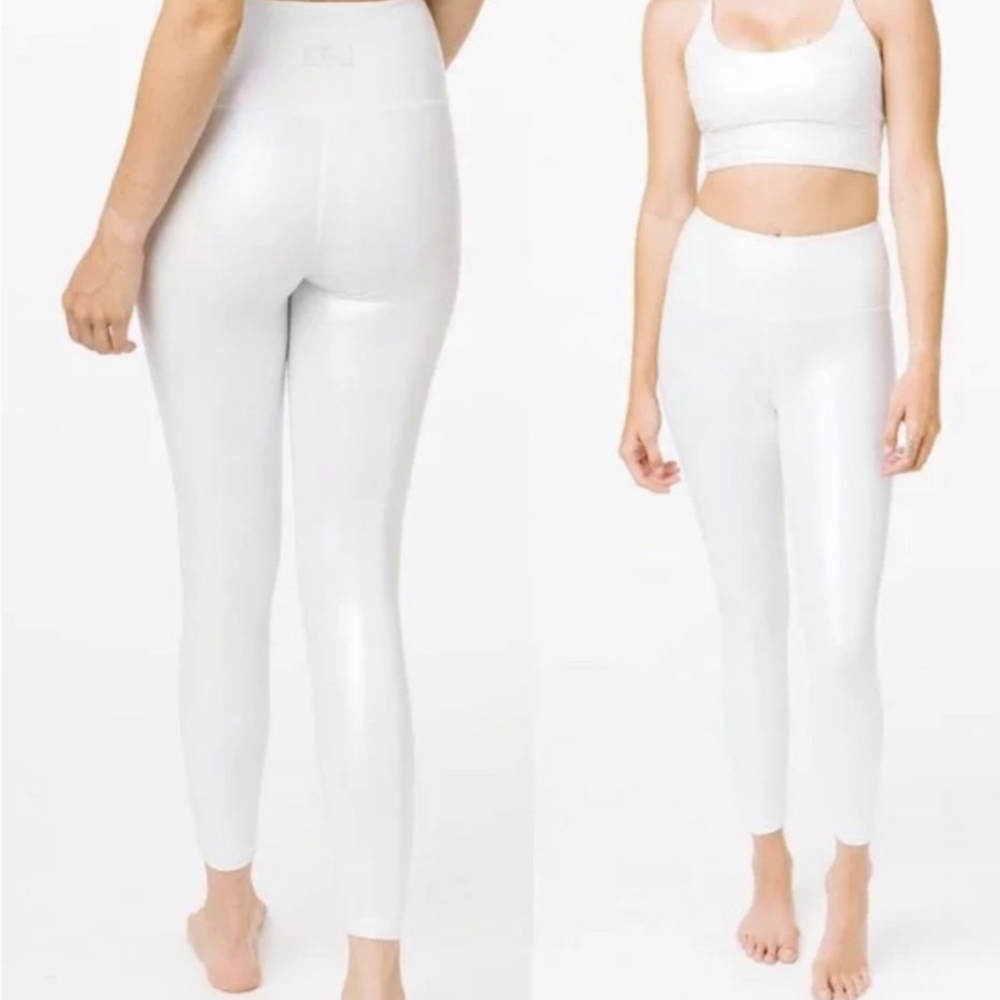Retired Zyia Unicorn Luxe Leggings size 4. Iridescent very pretty in person!